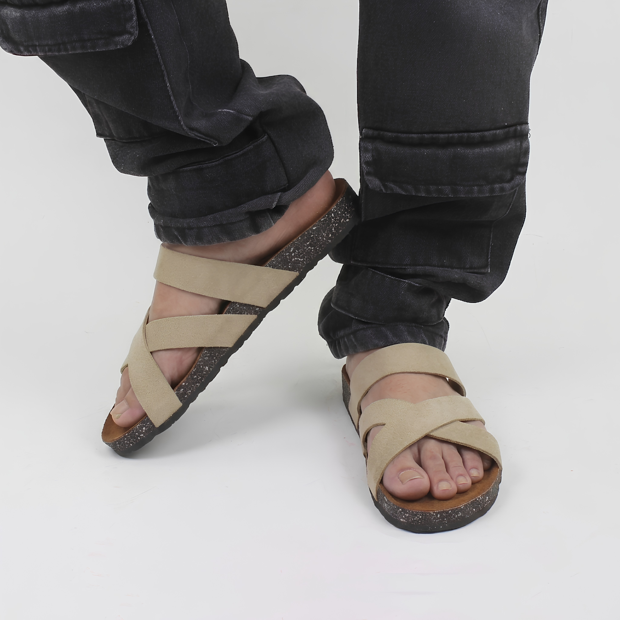 Crossover Sandals