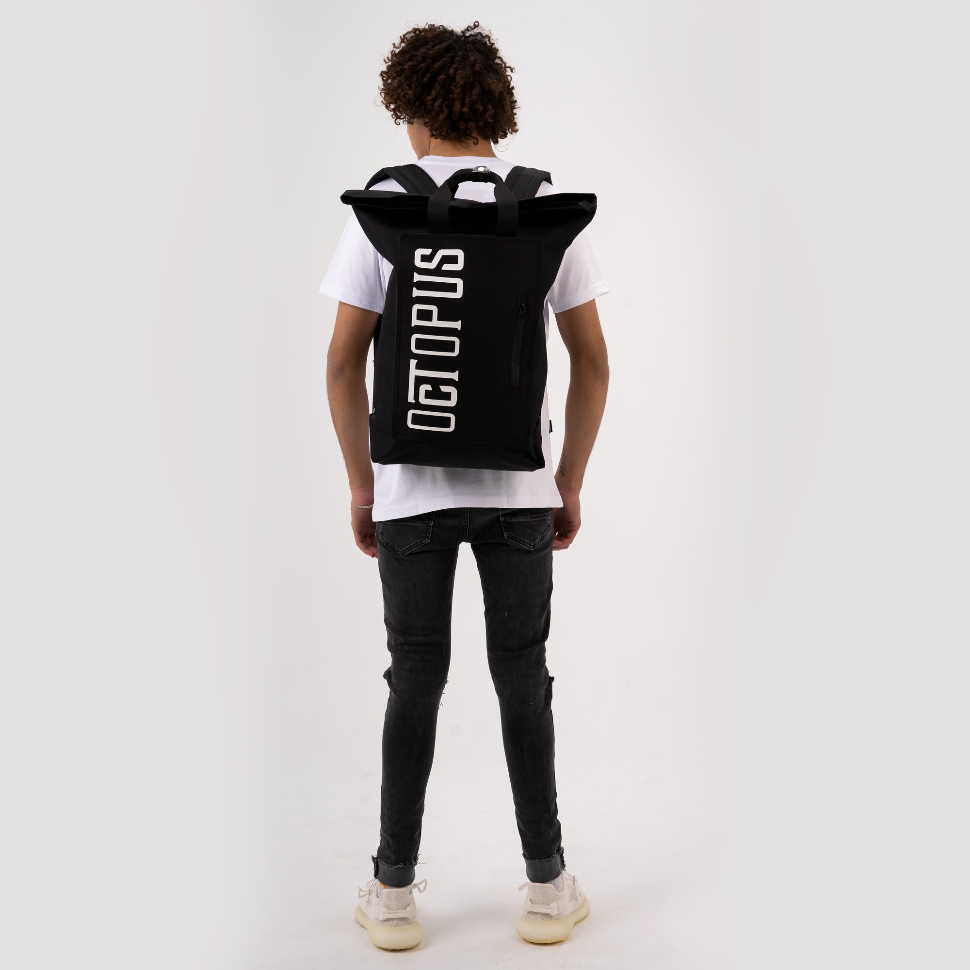 حقيبة ظهر قابلة للطي - أسود 